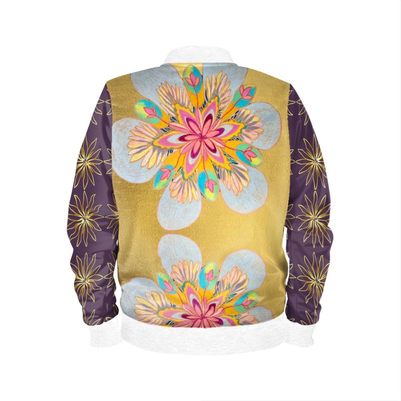 Funky Fleurs Men's Bomber Jacket