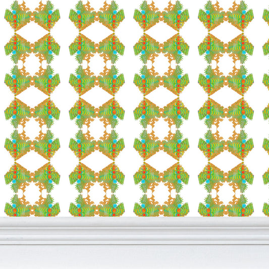 Brown Paper Snowflake