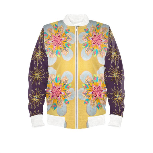 Funky Fleurs Men's Bomber Jacket