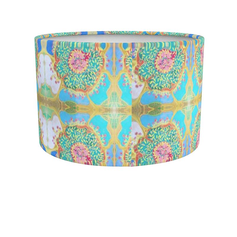 Mughal Garden Large Velvet Lampshade
