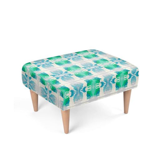 Ikat Footstool