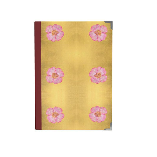 Pink and Gold Notebook