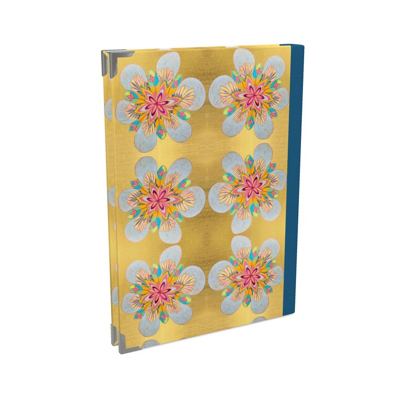 Golden Flowers Notebook