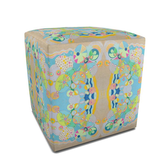 The Heavenly Seven Cube Ottoman
