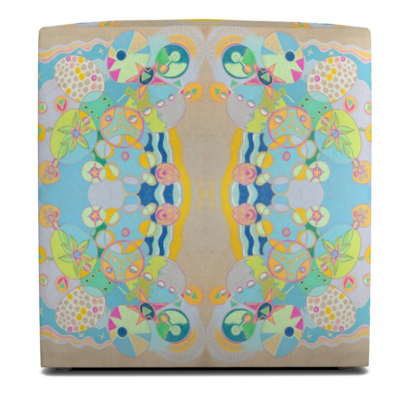 The Heavenly Seven Cube Ottoman