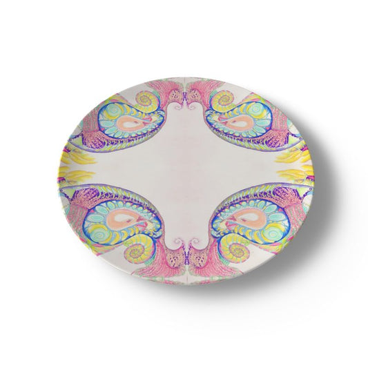 Joyful Paisley Dinner Plates