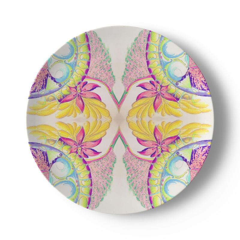 Joyful Paisley Dinner Plates