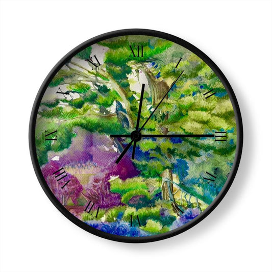 In The Cool of The Forest Wall Clock