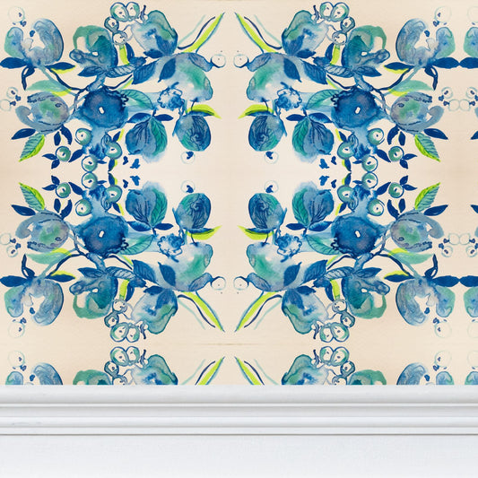 Fleurs Bleu